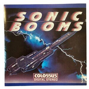 Sonic Booms CD Album By Colossus Trains Whistles Aircraft Digital Stereo 37743cd